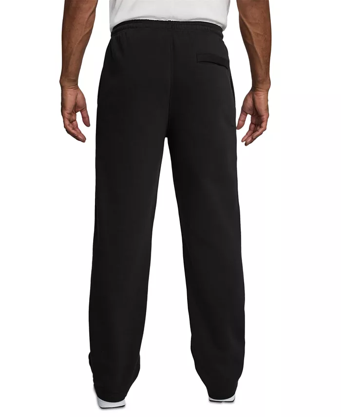 Nike Men's Club Brushed Fleece Open Hem Pants Men's Fashion & Accessories