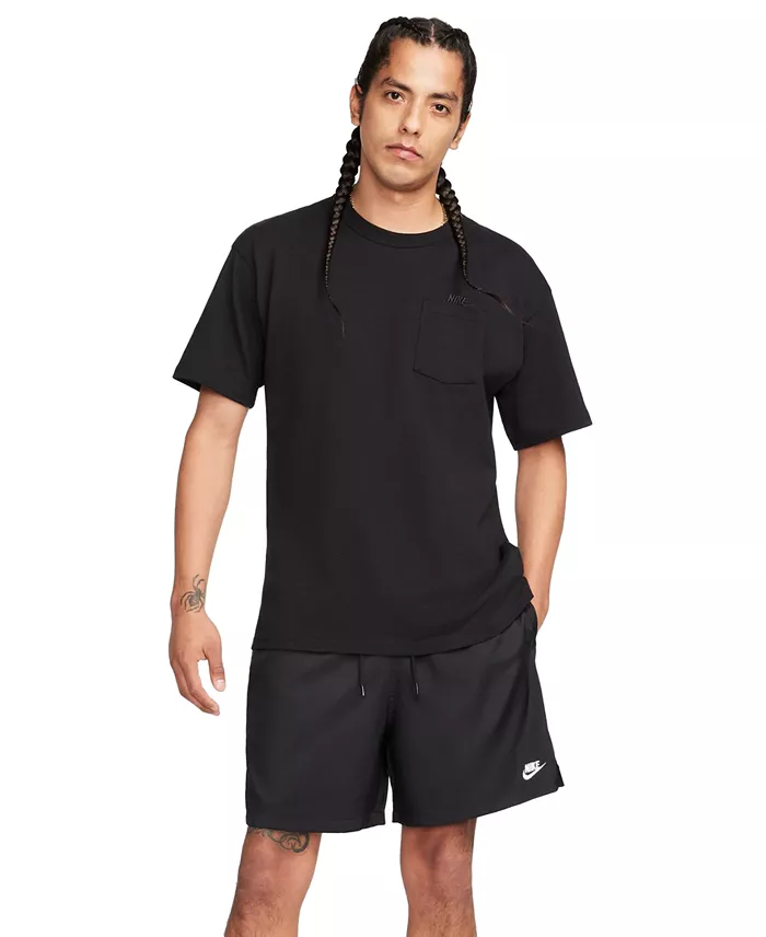 Nike Men's Club Flow Relaxed-Fit 6" Drawstring Shorts Men's Fashion & Accessories