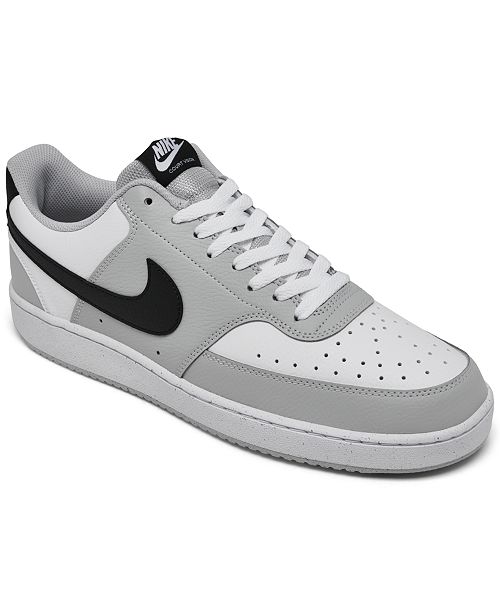 Nike Men's Court Vision Low Casual Sneakers from Finish Line Brands