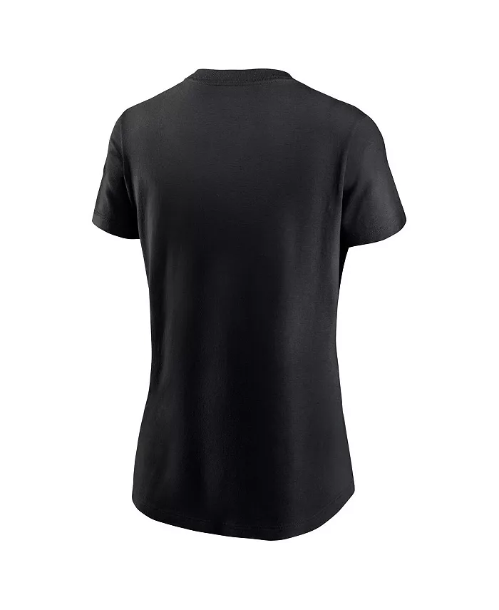 Nike Women's Black San Francisco Giants Wordmark T-Shirt Sports Fan Shop