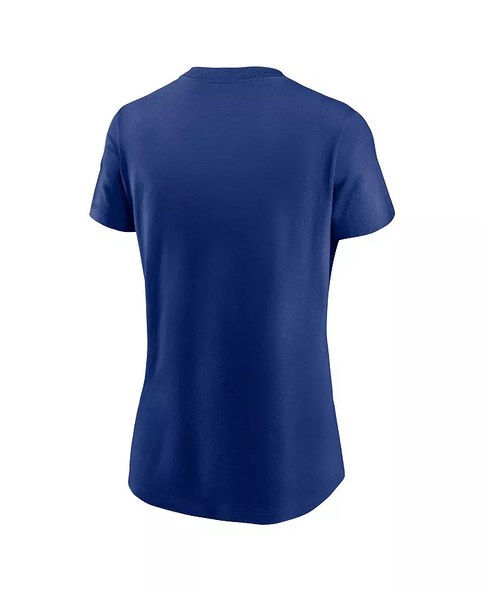Nike Women's Royal Atlanta Braves City Connect Wordmark T-Shirt Sports Fan Shop