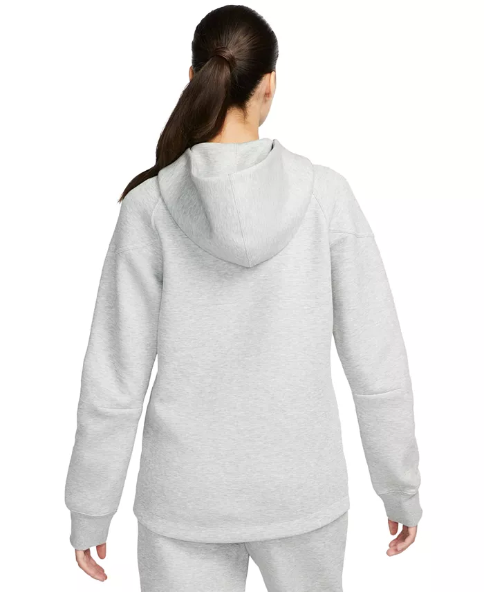 Nike Women's Sportswear Tech Fleece Windrunner Full-Zip Hoodie Women's Fashion Shoes & Accessories