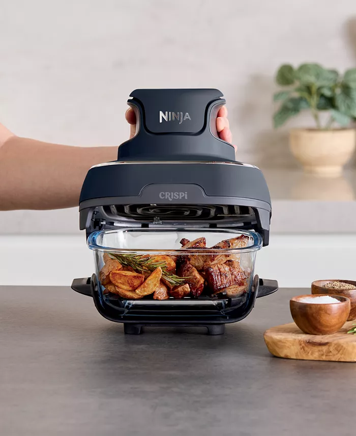 Ninja Crispi 4-in-1 Portable Glass Air Fryer Cooking System Kitchen & Dining