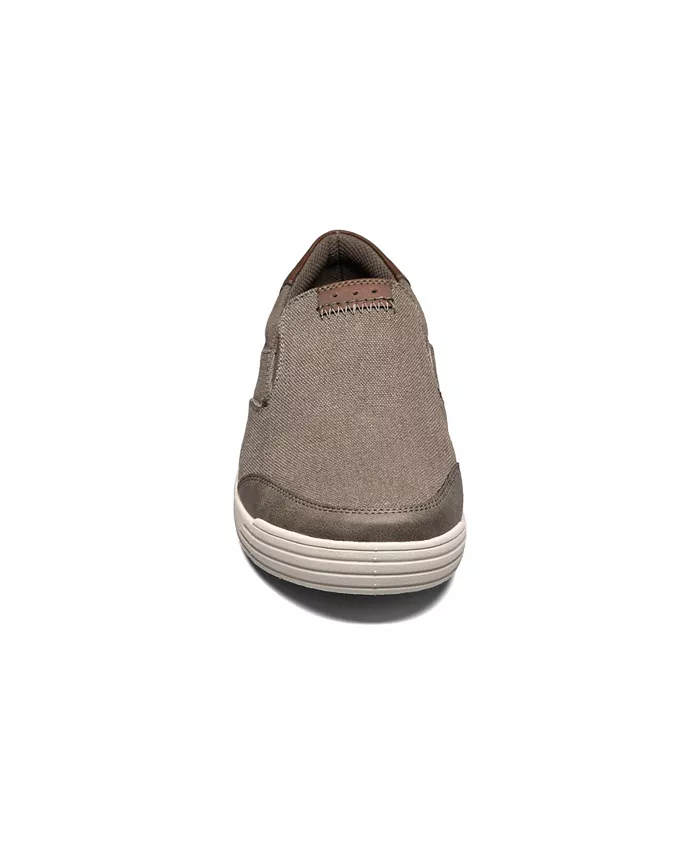 Nunn Bush Men's Kore City Walk Athletic Style Canvas Slip-On Loafer Men's Shoes