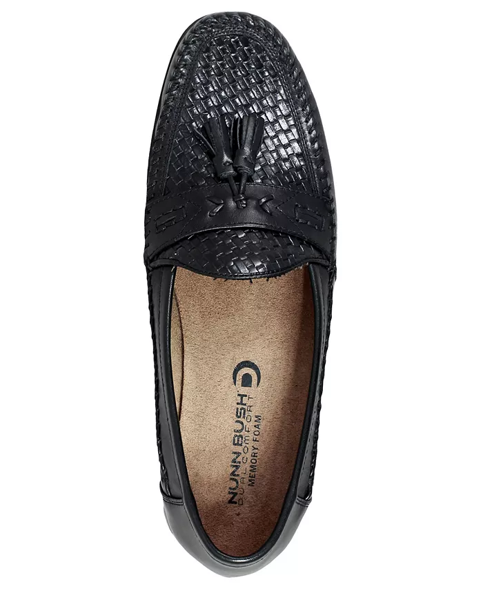 Nunn Bush Men's Strafford Woven Tassel Loafers Men's Shoes