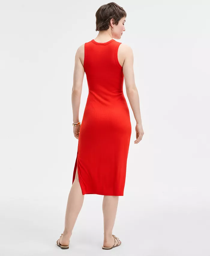 On 34th Women's Ribbed Knit Midi Dress Exclusively At Macy's Women's Fashion Shoes & Accessories