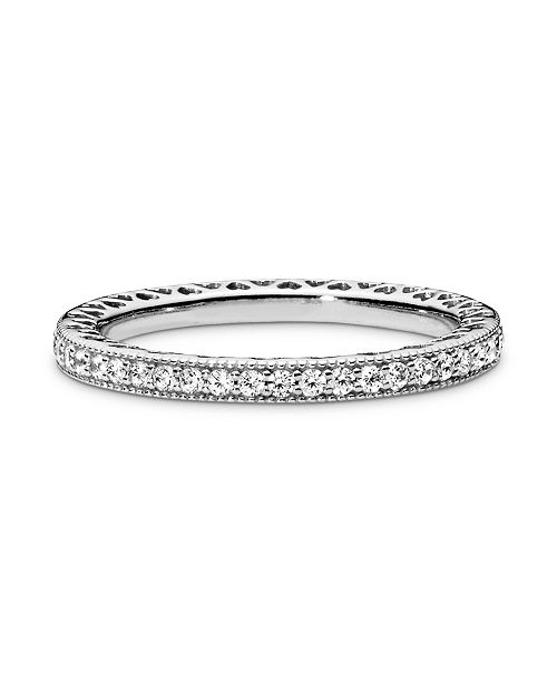 Pandora Cubic Zirconia Signature Sparkle Hearts Ring Jewelry & Watches Pandora Cubic Zirconia Signature Sparkle Hearts Ring Jewelry & Watches