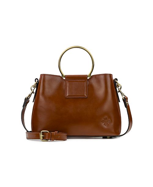 Patricia Nash Empoli Leather Satchel Women's Fashion Shoes & Accessories