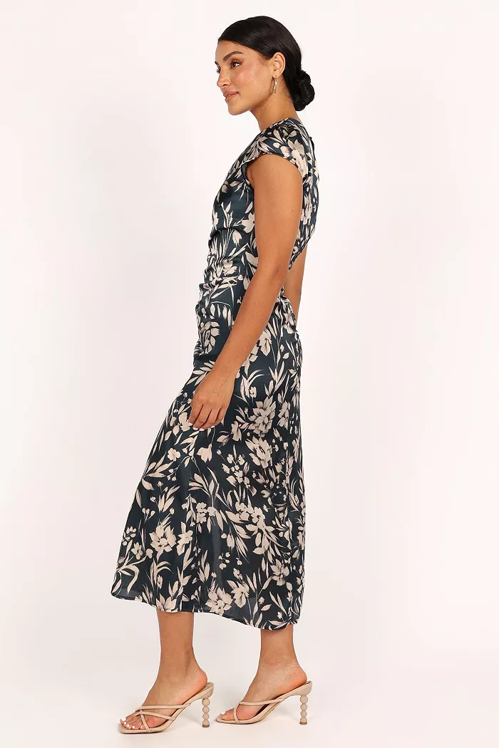 Petal And Pup Lisbeth Midi Women's Dress Women's Fashion Shoes & Accessories