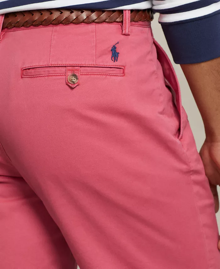 Polo Ralph Lauren 9-Inch Stretch Classic Fit Chino Short Men's Fashion & Accessories
