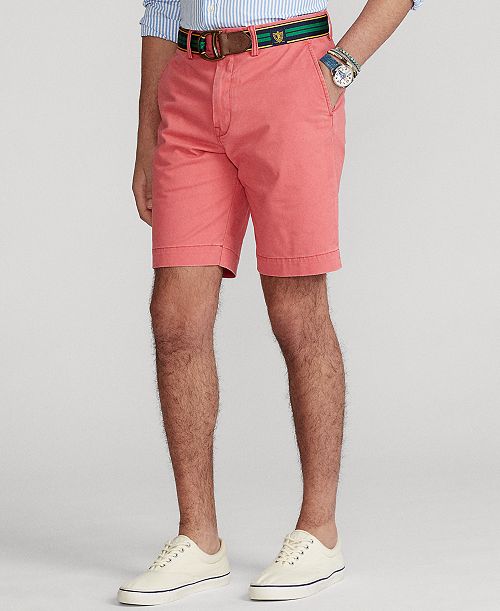 Polo Ralph Lauren 9-Inch Stretch Classic Fit Chino Short Men's Fashion & Accessories