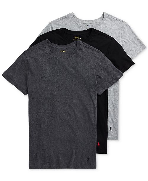 Polo Ralph Lauren Men's 3-Pack Classic Undershirts Men's Fashion & Accessories