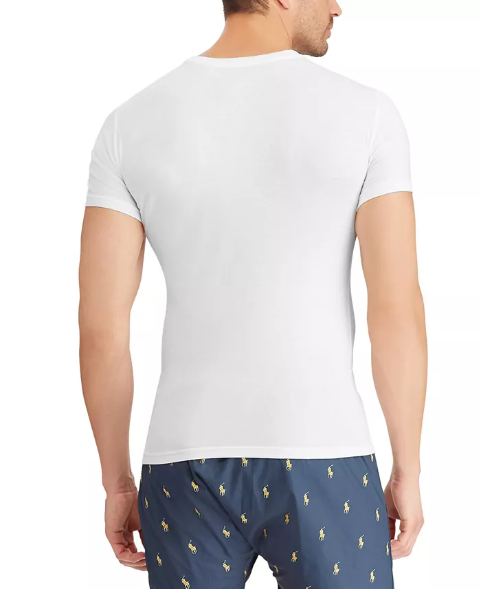 Polo Ralph Lauren Men's 3-Pack Slim Fit Crewneck Undershirt Men's Fashion & Accessories
