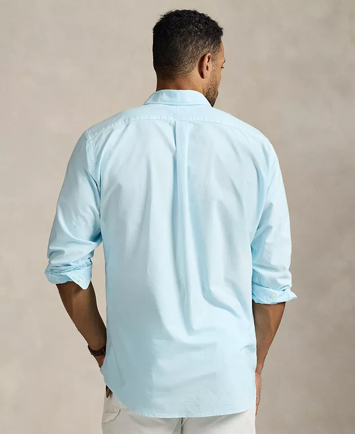 Polo Ralph Lauren Men's Big & Tall Mineral-Dyed Oxford Shirt Men's Fashion & Accessories
