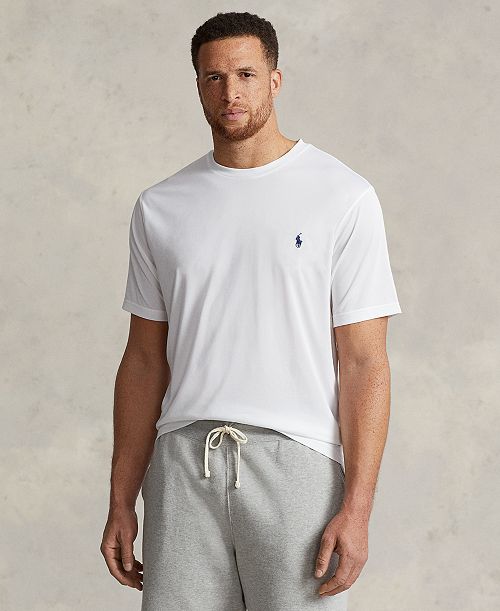 Polo Ralph Lauren Men's Big & Tall Performance Jersey T-Shirt Men's Fashion & Accessories