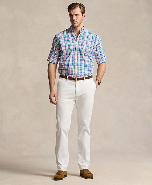 Polo Ralph Lauren Men's Big & Tall Stretch Straight Fit Chino Men's Fashion & Accessories