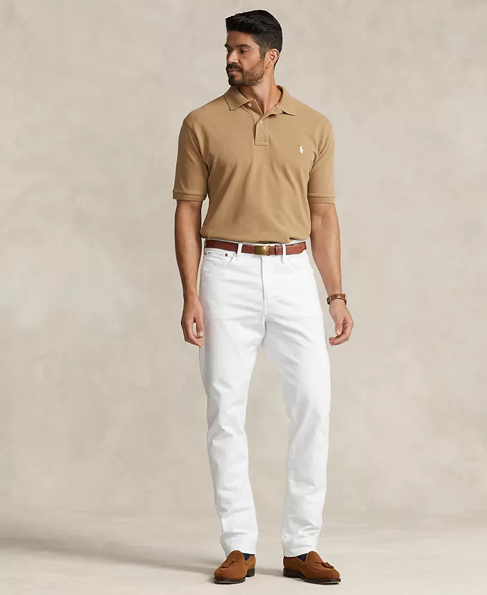 Polo Ralph Lauren Men's Big & Tall The Iconic Mesh Polo Shirt Men's Fashion & Accessories
