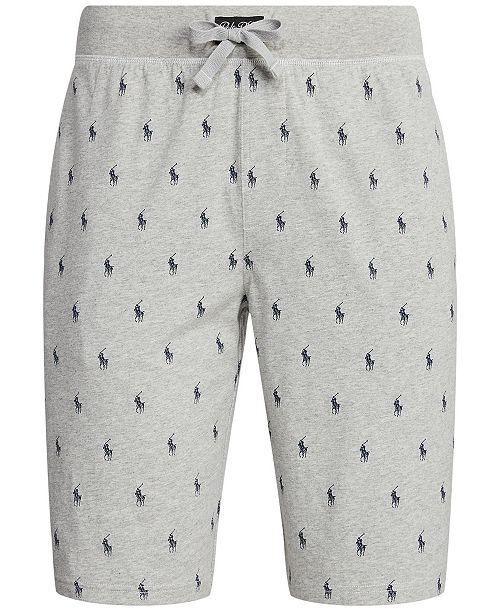 Polo Ralph Lauren Men's Cotton Logo Pajama Shorts Men's Fashion & Accessories