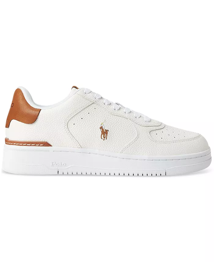 Polo Ralph Lauren Men's Masters Court Lace-Up Sneakers Men's Shoes