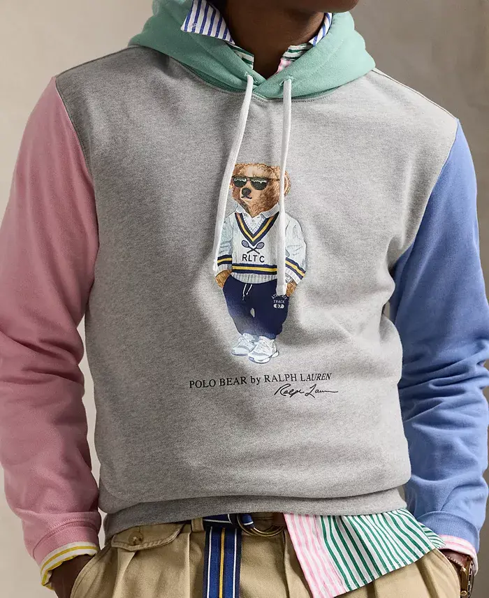 Polo Ralph Lauren Men's Polo Bear Fleece Hoodie Men's Fashion & Accessories