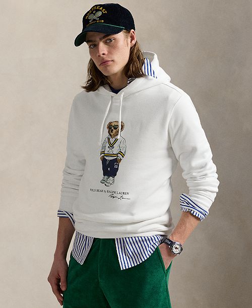 Polo Ralph Lauren Men's Polo Bear Fleece Hoodie Men's Fashion & Accessories