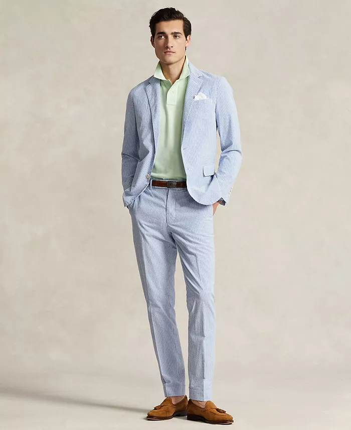 Polo Ralph Lauren Men's Polo Soft Seersucker Suit Jacket Men's Fashion & Accessories