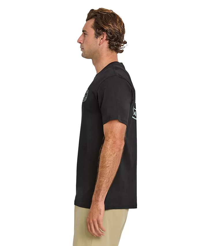 Quiksilver Men's Western Lock Short Sleeve T-Shirt Men's Fashion & Accessories