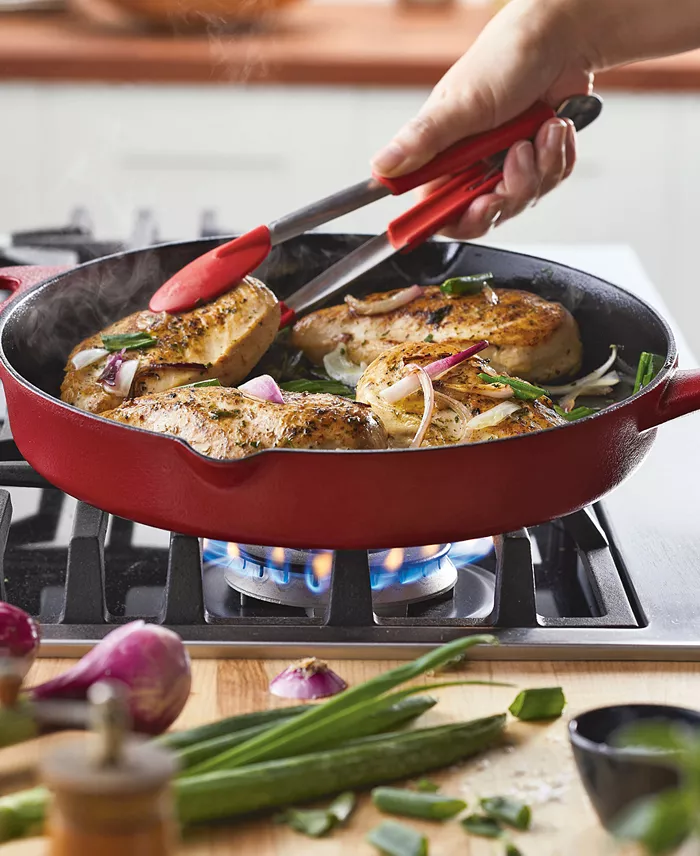 Rachael Ray Nitro Cast Iron 12" Skillet Kitchen & Dining