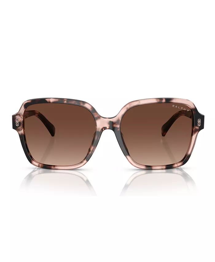 Ralph By Ralph Lauren Women's Polarized Sunglasses Gradient Polar RA5304U Women's Fashion Shoes & Accessories