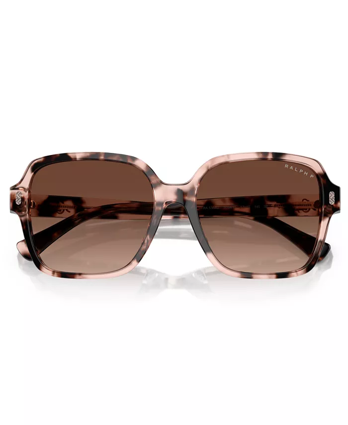Ralph By Ralph Lauren Women's Polarized Sunglasses Gradient Polar RA5304U Women's Fashion Shoes & Accessories