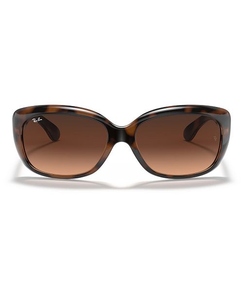 Ray-Ban JACKIE OHH Sunglasses RB4101 Women's Fashion Shoes & Accessories