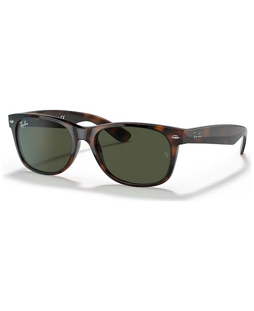 Ray-Ban Sunglasses RB2132 NEW WAYFARER COLOR MIX Women's Fashion Shoes & Accessories