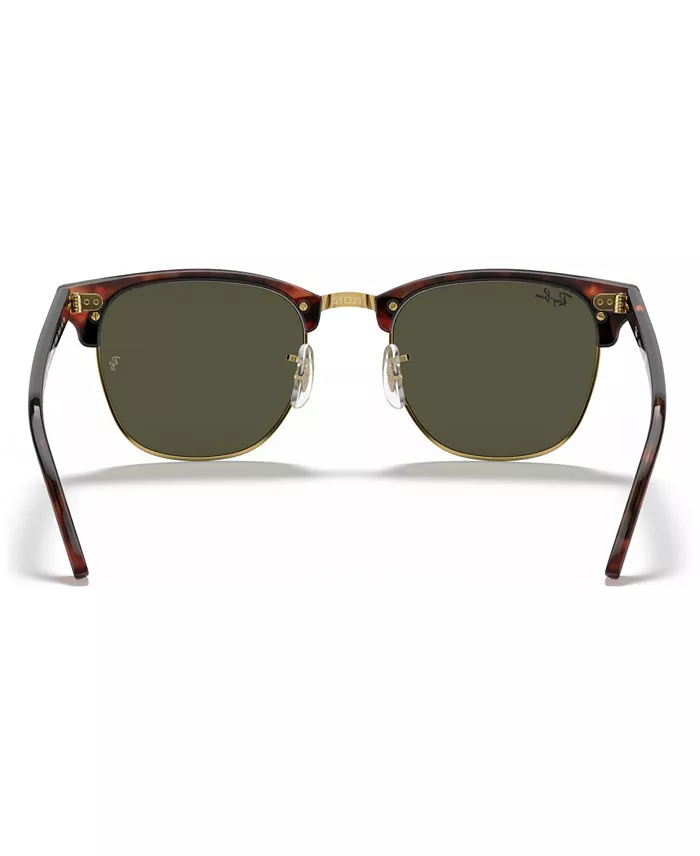 Ray-Ban Sunglasses RB3016 CLUBMASTER Women's Fashion Shoes & Accessories