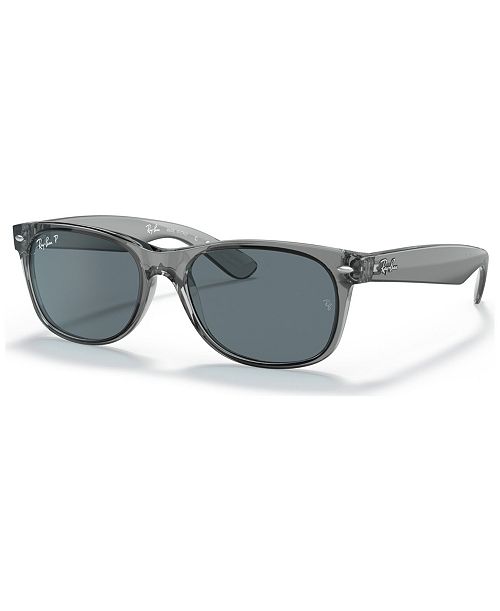 Ray-Ban Unisex Polarized Sunglasses RB2132 NEW WAYFARER Women's Fashion Shoes & Accessories