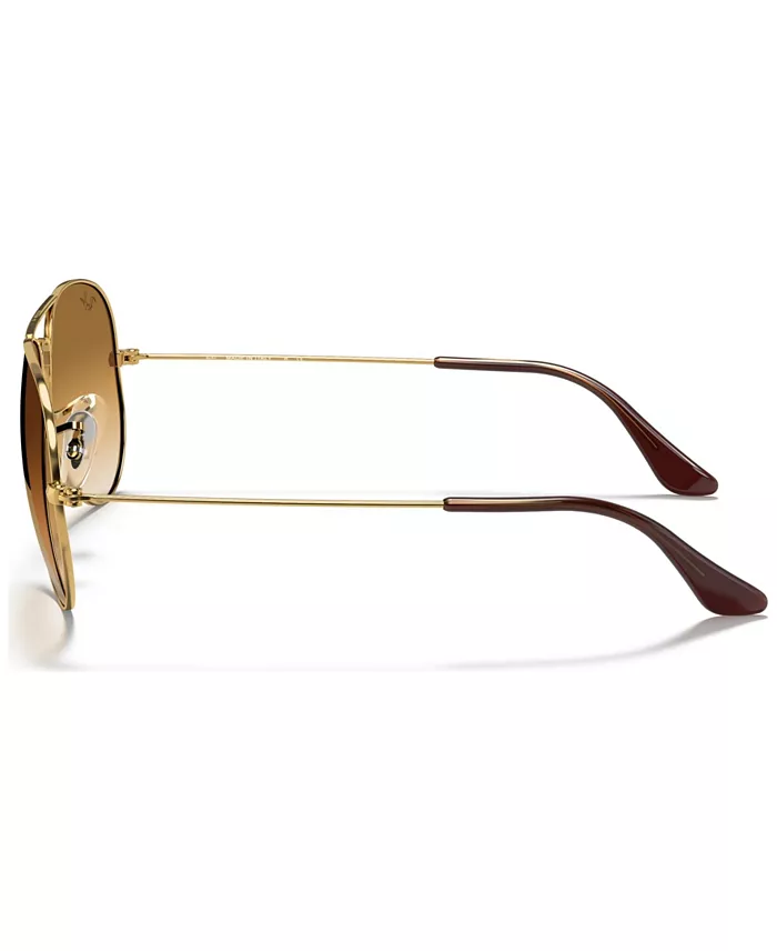 Ray-Ban Unisex Sunglasses RB3025 AVIATOR GRADIENT Women's Fashion Shoes & Accessories