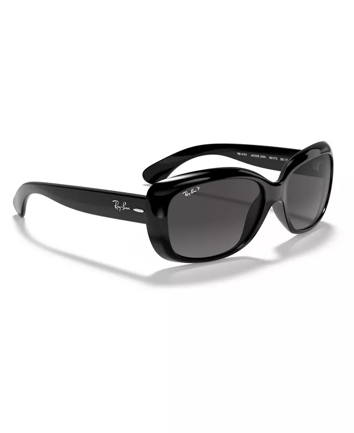 Ray-Ban Women's Polarized Sunglasses RB4101 JACKIE OHH Women's Fashion Shoes & Accessories