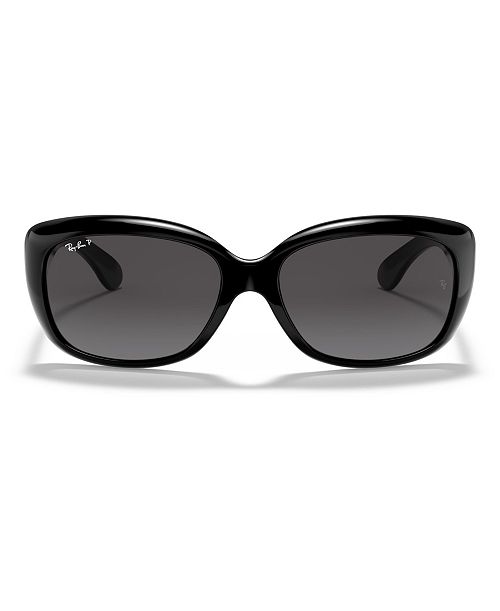 Ray-Ban Women's Polarized Sunglasses RB4101 JACKIE OHH Women's Fashion Shoes & Accessories