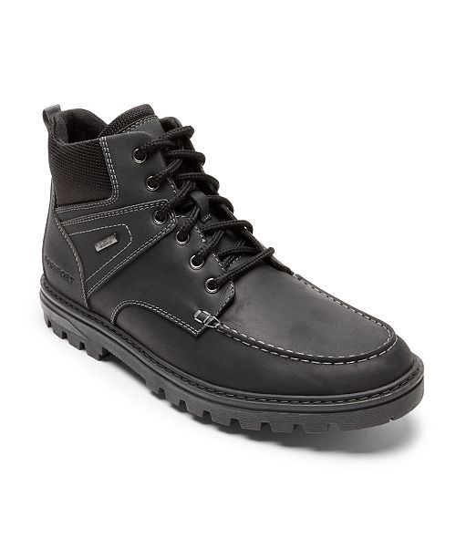 Rockport Men's Weather Ready Moc Toe Boots Men's Shoes