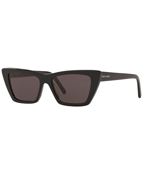 Saint Laurent Women's Sunglasses SL 276 Mica Women's Fashion Shoes & Accessories