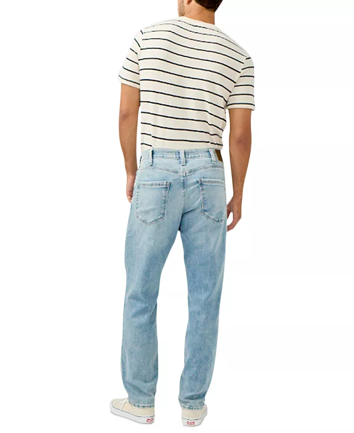 Silver Jeans Co. Eddie Classic Athletic Fit Tapered Leg Jeans Men's Fashion & Accessories