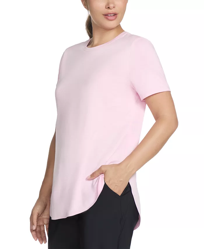 Skechers Women's Active GO WALK Wear™ GO DRI® SWIFT Tunic T-Shirt Women's Fashion Shoes & Accessories