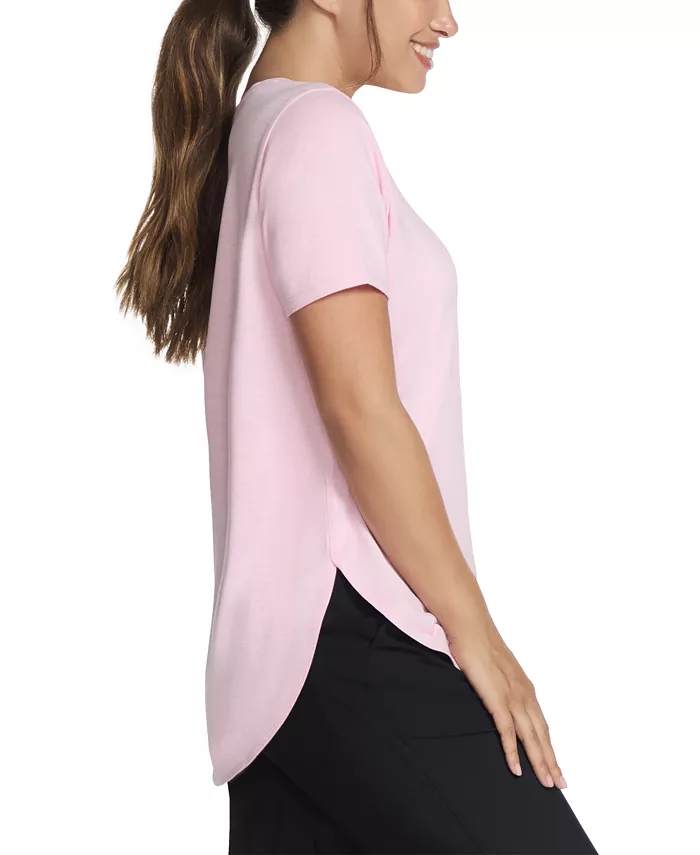 Skechers Women's Active GO WALK Wear™ GO DRI® SWIFT Tunic T-Shirt Women's Fashion Shoes & Accessories