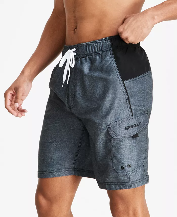 Speedo Men's Marina Sport VaporPLUS 9" Swim Trunks Men's Fashion & Accessories