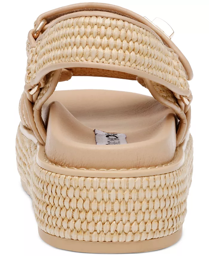 Steve Madden Women's Bigmona Platform Footbed Sandals Women's Fashion Shoes & Accessories