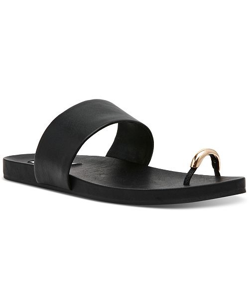 Steve Madden Women's Dove Toe-Ring Sandals Women's Fashion Shoes & Accessories