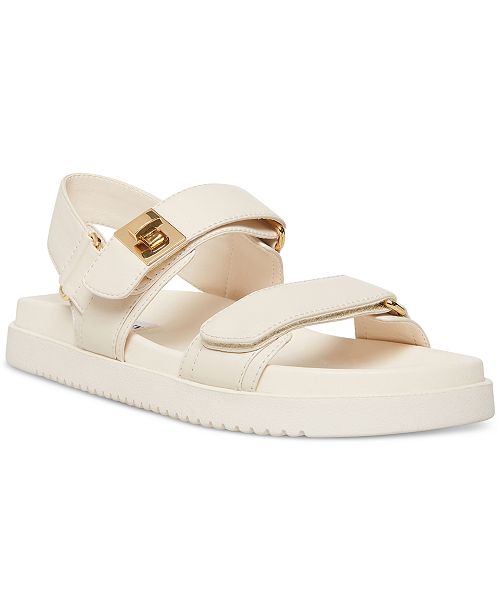 Steve Madden Women's Mona Slingback Footbed Sandals Women's Fashion Shoes & Accessories