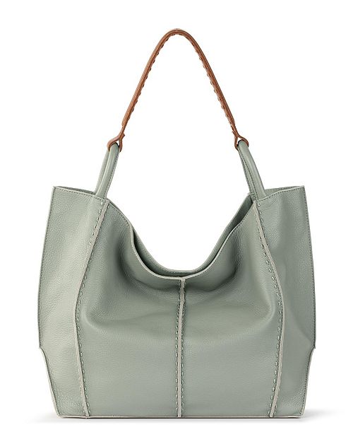 The Sak Women's Los Feliz Leather Tote Bag Women's Fashion Shoes & Accessories