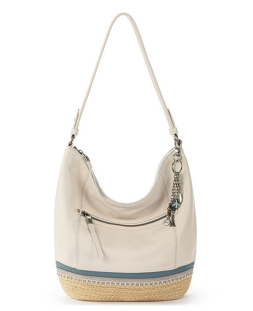 The Sak Women's Sequoia Leather Medium Hobo Bag Women's Fashion Shoes & Accessories