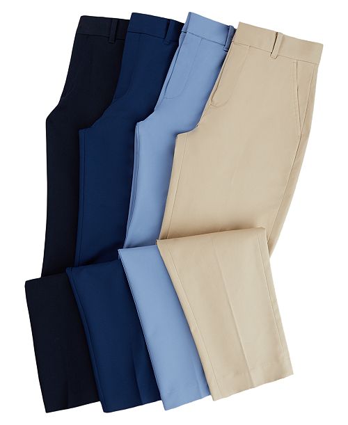 Tommy Hilfiger Big Boys TH Flex Machine Washable Stretch Performance Dress Pants Kids