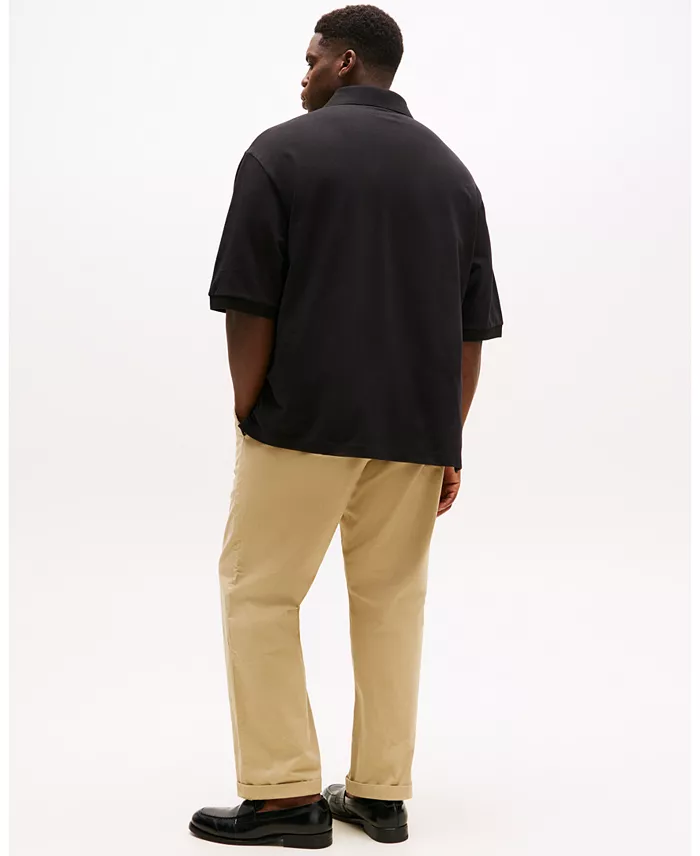 Tommy Hilfiger Men's Big & Tall Classic-Fit Ivy Polo Men's Fashion & Accessories